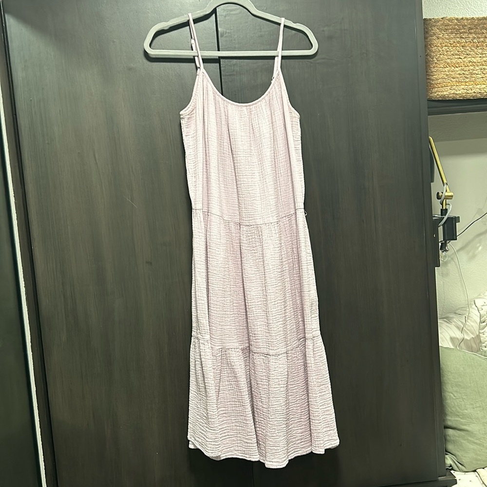 Lavender Midi Summer Dress
